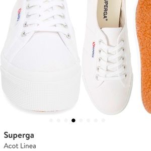Superga Canvas platform Womens sneakers